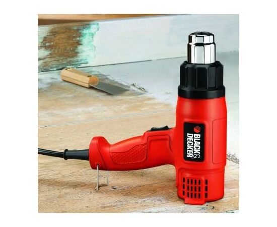 Строительный фен Black&Decker KX1650-XK (KX1650), изображение 5 Строительный фен Black&Decker KX1650-XK (KX1650), изображение 5