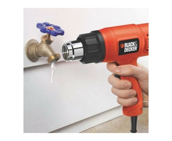 Строительный фен Black&Decker KX1650-XK (KX1650), изображение 6 Строительный фен Black&Decker KX1650-XK (KX1650), изображение 6