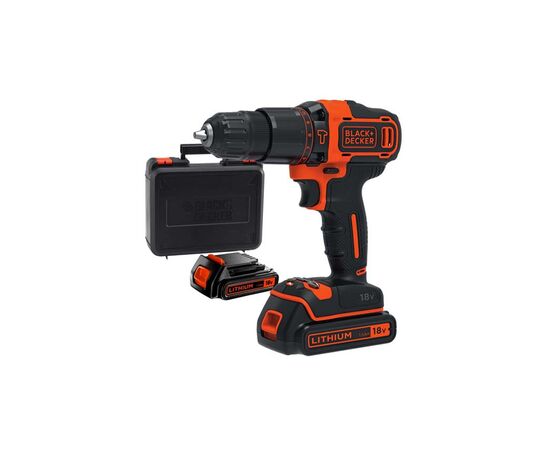 Шуруповерт Black&Decker BDCHD18KB