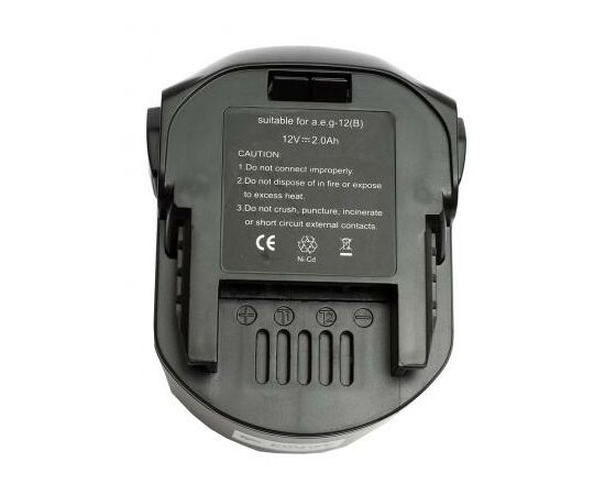 Акумулятор до електроінструменту PowerPlant для AEG GD-AEG-12(B) 12V 2Ah NICD (B1214G) (DV00PT0024), зображення 2 Акумулятор до електроінструменту PowerPlant для AEG GD-AEG-12(B) 12V 2Ah NICD (B1214G) (DV00PT0024), зображення 2