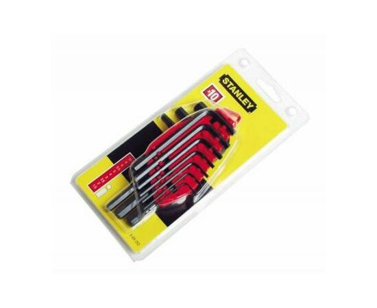 Набор инструментов Stanley ключей шестигранных 10 ед. (0-69-253) (0-69-253), изображение 3