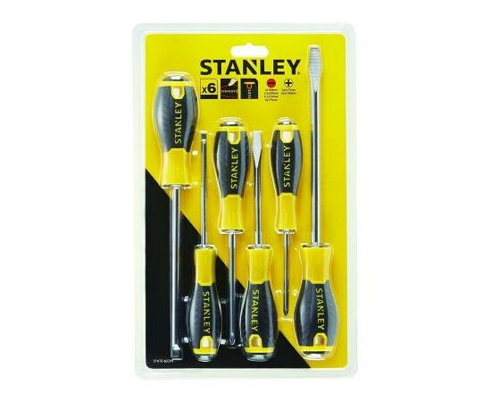 Набір інструментів Stanley отверток ESSENTIAL 6шт. (STHT0-60209) (STHT0-60209), зображення 2