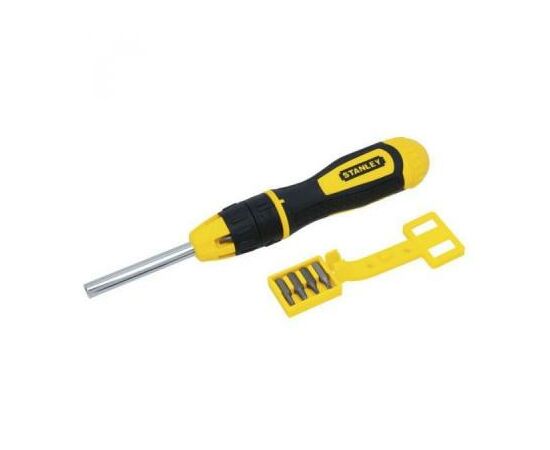 Отвертка Stanley Multibit реверсивная с 10-ю сменными битами (0-68-010), изображение 2 Отвертка Stanley Multibit реверсивная с 10-ю сменными битами (0-68-010), изображение 2