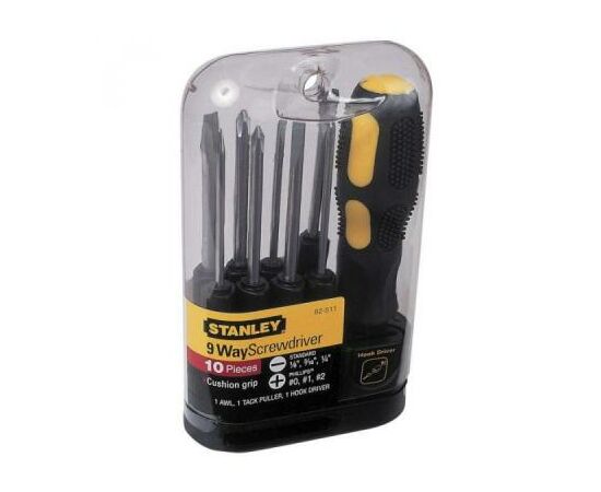 Викрутка Stanley Multifunctional з 9 змінними бітами (0-62-511), зображення 4