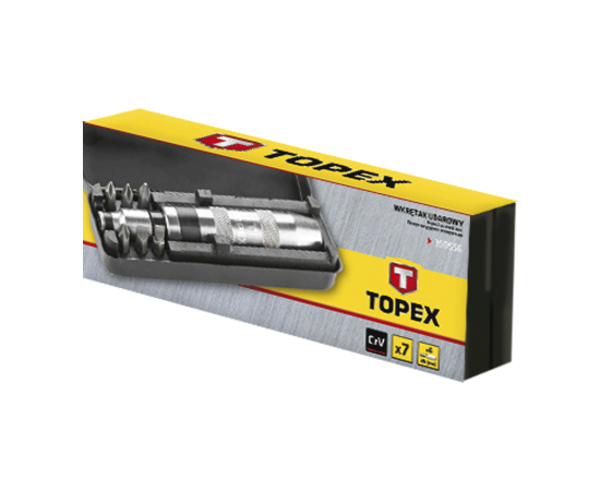 Отвертка Topex ударных, 7 шт. (39D556), изображение 2 Отвертка Topex ударных, 7 шт. (39D556), изображение 2