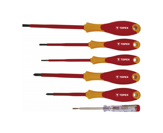 Набор отверток Topex 1000 В D155, 6 шт. (39D150)