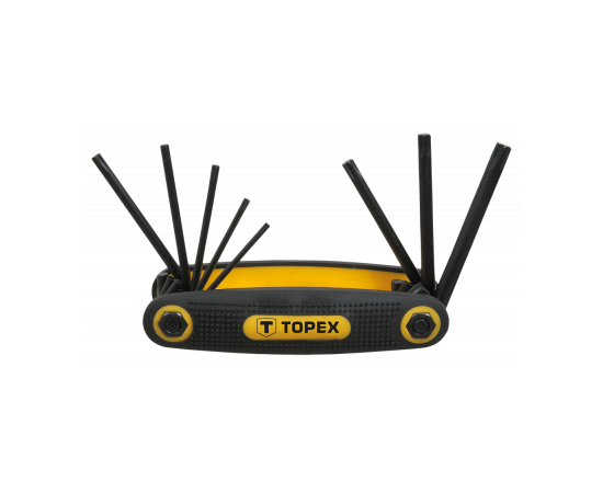 Набор инструментов Topex ключи шестигранные Torx T9-T40, набор 8 шт. (35D959)