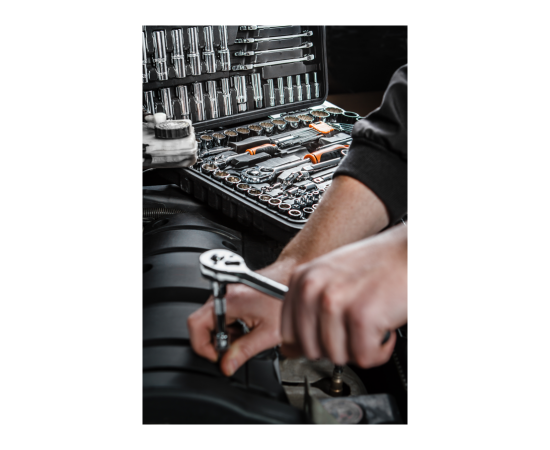 Набор инструментов Neo Tools торцевых головок 150 шт., 1, 4, 3, 1/2 "CrV (08-668), изображение 4 Набор инструментов Neo Tools торцевых головок 150 шт., 1, 4, 3, 1/2 "CrV (08-668), изображение 4