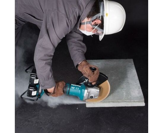 Шліфувальна машина Makita LXT, 18В + 5Аг х 2шт, DC18RD, 230мм (DGA900PT2), зображення 9