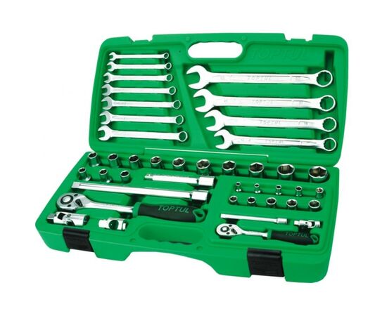 Набор инструментов Toptul для автомобіліста 1/2", 1/4" (GAAI4201)