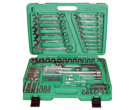 Набор инструментов Toptul комбінований 106од. (GCAI106B), изображение 2 Набор инструментов Toptul комбінований 106од. (GCAI106B), изображение 2