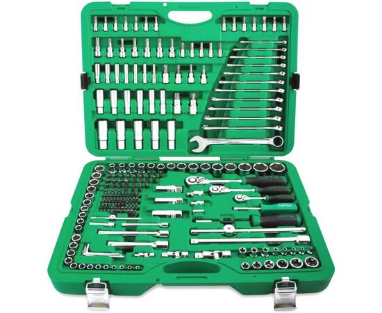 Набор инструментов Toptul професійний 1/4", 3/8", 1/2" 216од. (GCAI216R)