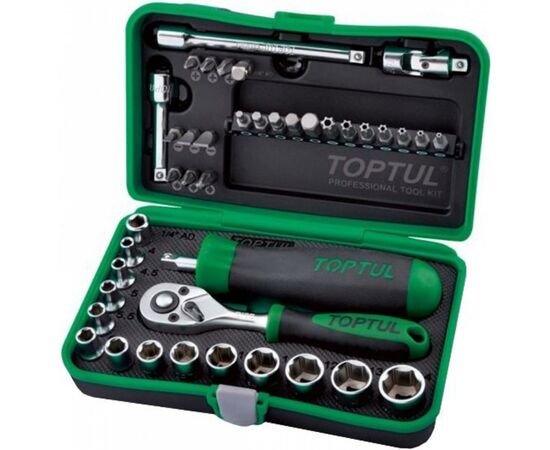 Набір інструментів Toptul професійний 1/4" 41од. (GADW4101)