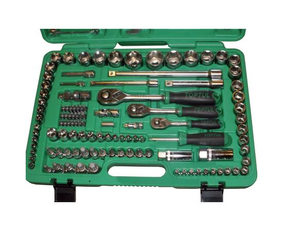 Набор инструментов Toptul професійний в кейсі 130од. (GCAI130B), изображение 2 Набор инструментов Toptul професійний в кейсі 130од. (GCAI130B), изображение 2