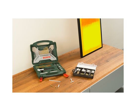 Набір свердл і біт Bosch X-LINE-50 TITANIUM (2.607.019.327), зображення 4 Набір свердл і біт Bosch X-LINE-50 TITANIUM (2.607.019.327), зображення 4