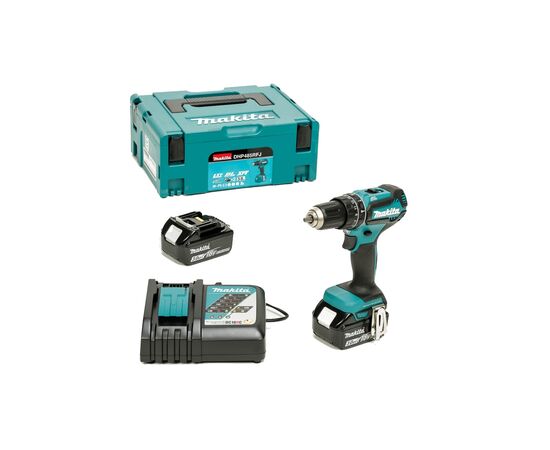Шуруповерт Makita DHP485RFJ, изображение 2 Шуруповерт Makita DHP485RFJ, изображение 2