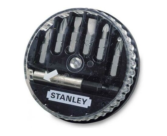 Набор бит Stanley биты Sl, Ph 7шт. + магнитный держатель (1-68-735)