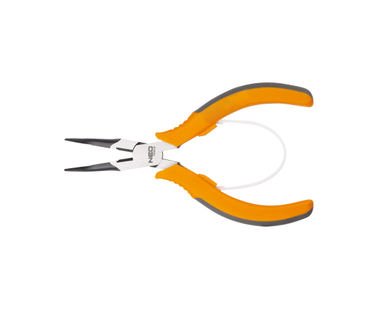 Плоскогубці Neo Tools подовжені вигнуті прецизійні, 140 мм (01-103)