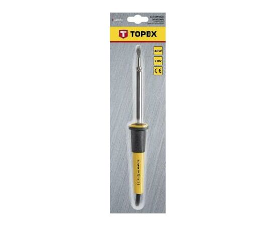Паяльник электрический Topex 40Вт (44E024), изображение 2 Паяльник электрический Topex 40Вт (44E024), изображение 2