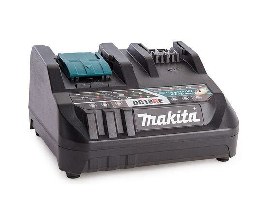 Зарядное устройство для аккумуляторов инструмента Makita DC18RE для LXT и CXT (198720-9), изображение 3 Зарядное устройство для аккумуляторов инструмента Makita DC18RE для LXT и CXT (198720-9), изображение 3