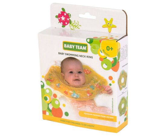 Круг надувной Baby Team для купания малышей (7450), изображение 3 Круг надувной Baby Team для купания малышей (7450), изображение 3