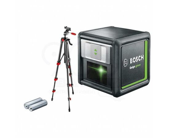Лазерний нівелір Bosch Quigo Green + штатив (0.603.663.C01), зображення 2 Лазерний нівелір Bosch Quigo Green + штатив (0.603.663.C01), зображення 2
