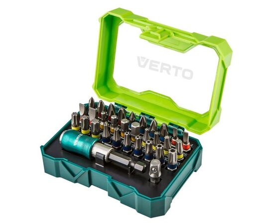 Набор бит Verto 32 шт, 25 mm + держатель (66H620)
