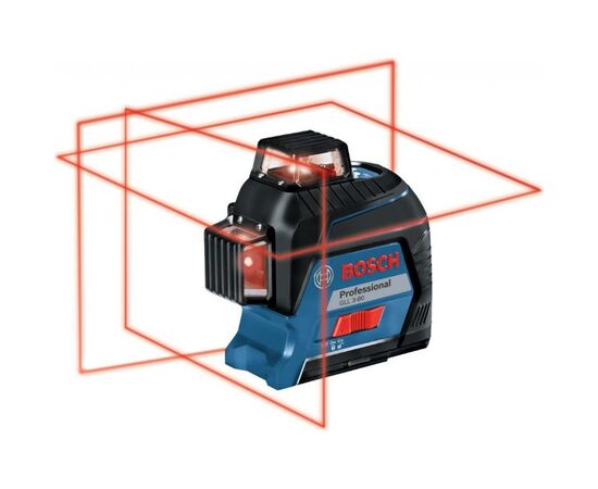 Лазерный нивелир Bosch GLL 3-80 (AA) + кейс (0.601.063.S00), изображение 2 Лазерный нивелир Bosch GLL 3-80 (AA) + кейс (0.601.063.S00), изображение 2