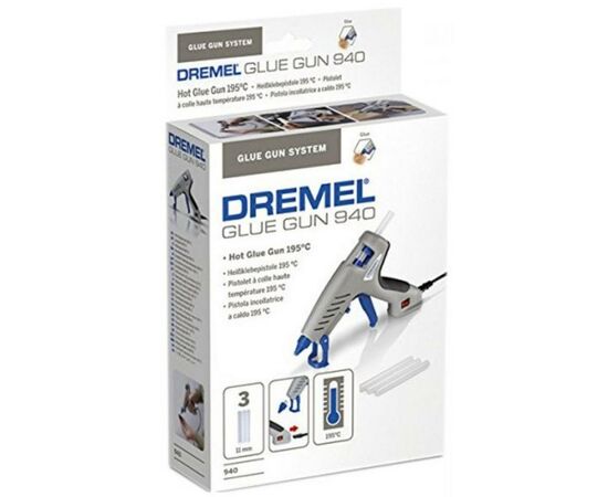 Клеевой пистолет Dremel 940 (F.013.094.0JC), изображение 4 Клеевой пистолет Dremel 940 (F.013.094.0JC), изображение 4