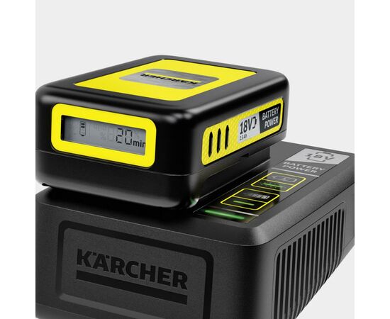 Зарядное устройство для аккумуляторов инструмента Karcher 18 В 2.5Ач (2.445-032.0), изображение 5 Зарядное устройство для аккумуляторов инструмента Karcher 18 В 2.5Ач (2.445-032.0), изображение 5