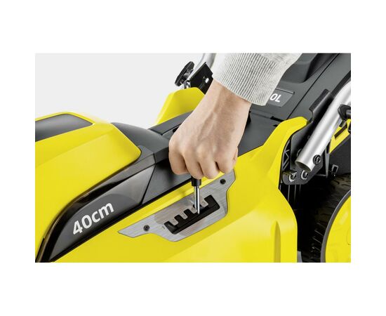 Газонокосилка Karcher LMO 36-40 Battery, Set (1.444-450.0), изображение 9 Газонокосилка Karcher LMO 36-40 Battery, Set (1.444-450.0), изображение 9