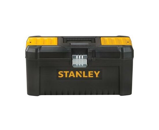 Ящик для инструментов Stanley ESSENTIAL, 16 (406x205x195мм) (STST1-75518), изображение 2 Ящик для инструментов Stanley ESSENTIAL, 16 (406x205x195мм) (STST1-75518), изображение 2