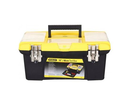 Ящик для инструментов Stanley Jumbo (486х276х232мм) (1-92-906), изображение 2 Ящик для инструментов Stanley Jumbo (486х276х232мм) (1-92-906), изображение 2