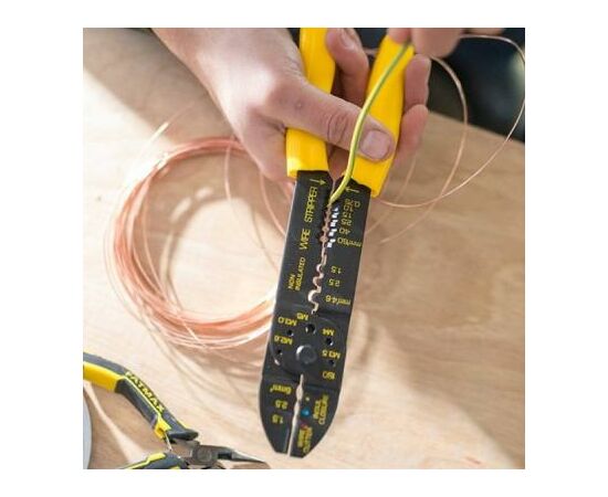 Клещи Stanley для обжима, L = 220 мм, d обж 1.5, 2.5, 6 мм (STHT0-75414), изображение 2 Клещи Stanley для обжима, L = 220 мм, d обж 1.5, 2.5, 6 мм (STHT0-75414), изображение 2