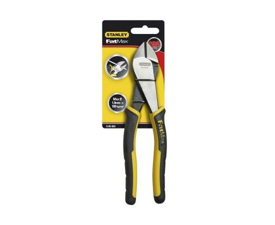 Кусачки Stanley FatMax диагональные, L=190мм. (0-89-859), изображение 3 Кусачки Stanley FatMax диагональные, L=190мм. (0-89-859), изображение 3