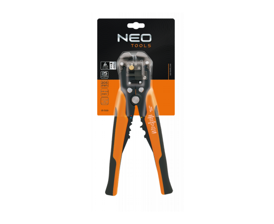 Съемник изоляции Neo Tools автоматический 205 мм, торцевой (01-500), изображение 2 Съемник изоляции Neo Tools автоматический 205 мм, торцевой (01-500), изображение 2