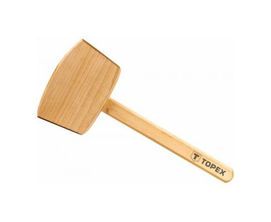 Киянка Topex деревянная, 500 г (02A050), изображение 2