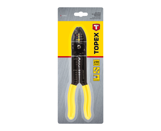 Кліщі Topex для обжима неизолированных наконечников 1.5 - 6 мм2 (32D410), зображення 2 Кліщі Topex для обжима неизолированных наконечников 1.5 - 6 мм2 (32D410), зображення 2