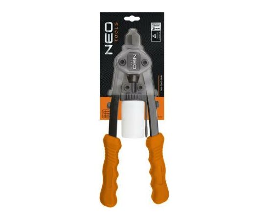 Заклепочник Neo Tools для заклепок 2.4, 3.2, 4.0, 4.8 мм (18-107), изображение 2 Заклепочник Neo Tools для заклепок 2.4, 3.2, 4.0, 4.8 мм (18-107), изображение 2