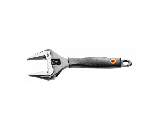 Ключ Neo Tools разводной 200 мм, диапазон 0-38 мм, резиновая ручка (03-014)