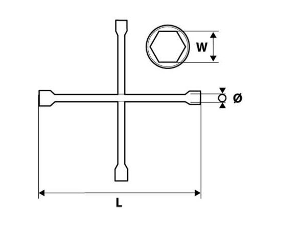 Ключ Topex балонний, 17 х 19 х 22 мм, 13/16'' (37D310), изображение 2 Ключ Topex балонний, 17 х 19 х 22 мм, 13/16'' (37D310), изображение 2