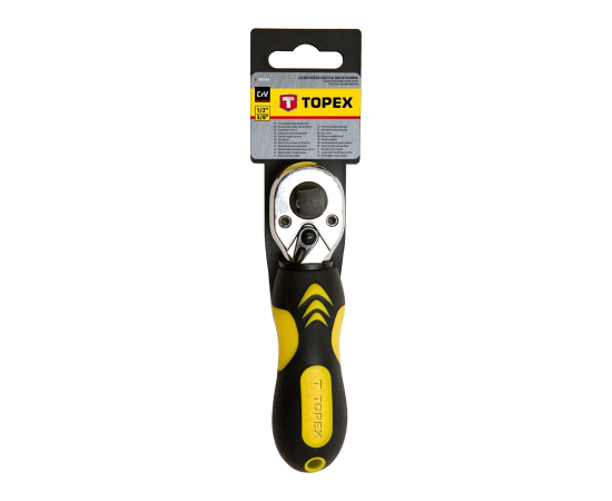 Трещотка Topex трещётка1/2" x 3/8", 135 мм (38D543), изображение 2 Трещотка Topex трещётка1/2" x 3/8", 135 мм (38D543), изображение 2