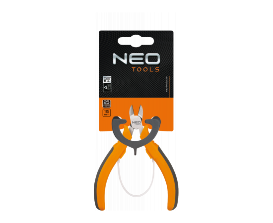 Кусачки Neo Tools боковые прецесизионные, 110 мм (01-106), изображение 2