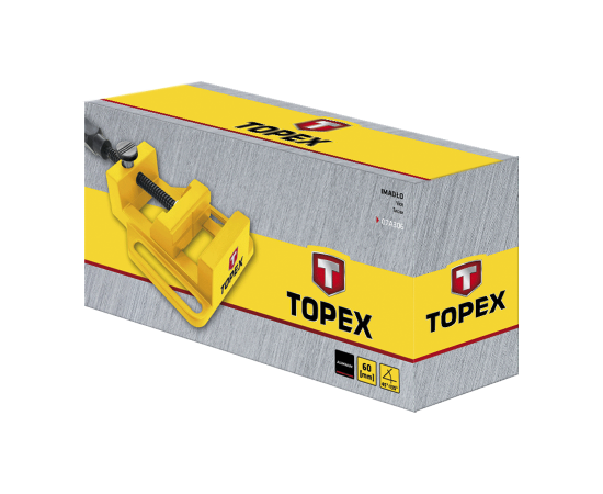 Тиски Topex 60 мм (07A306), изображение 2 Тиски Topex 60 мм (07A306), изображение 2