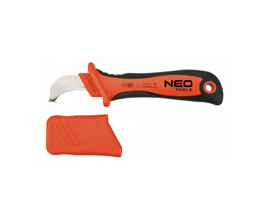 Нож монтажный Neo Tools (1000 В) с "подошвой", 190 мм (01-551), изображение 2