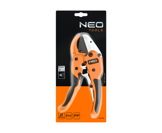 Труборез Neo Tools для полимерных труб 0-45 мм (02-020), изображение 2 Труборез Neo Tools для полимерных труб 0-45 мм (02-020), изображение 2
