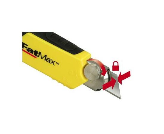 Нож монтажный Stanley "FatMax Cartridge" выдвиж. лезвие шириной 18мм, L=180мм. (0-10-481), изображение 4 Нож монтажный Stanley "FatMax Cartridge" выдвиж. лезвие шириной 18мм, L=180мм. (0-10-481), изображение 4