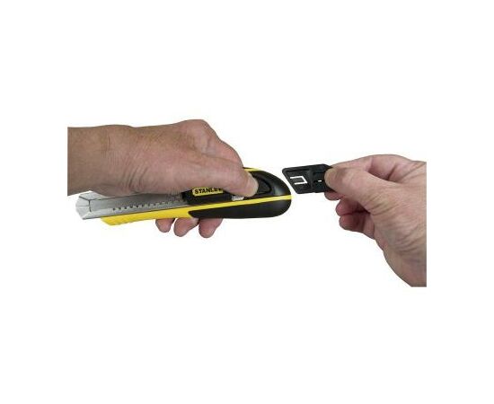 Нож монтажный Stanley "FatMax Cartridge" выдвиж. лезвие шириной 18мм, L=180мм. (0-10-481), изображение 7 Нож монтажный Stanley "FatMax Cartridge" выдвиж. лезвие шириной 18мм, L=180мм. (0-10-481), изображение 7