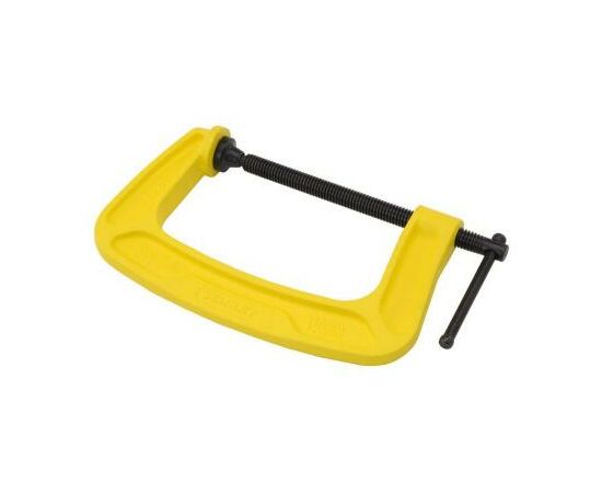 Струбцина Stanley Maxsteel С-образная 75мм, усилие сжатия 680кг (0-83-033), изображение 3 Струбцина Stanley Maxsteel С-образная 75мм, усилие сжатия 680кг (0-83-033), изображение 3