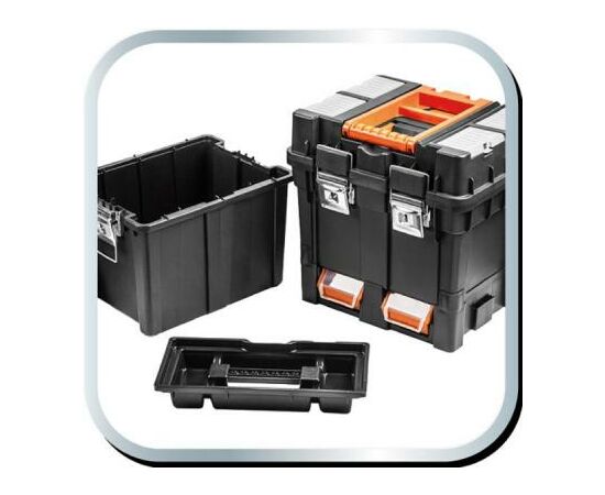 Ящик для инструментов Neo Tools мобильная мастерская (84-115), изображение 7 Ящик для инструментов Neo Tools мобильная мастерская (84-115), изображение 7